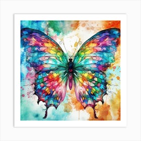 Butterfly Painting 1 Art Print