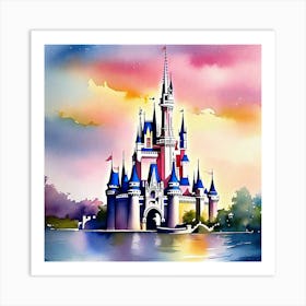 Cinderella Castle 46 Art Print