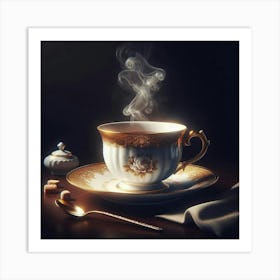 Tea Art 217 Art Print