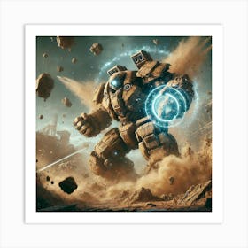 Geo Titans Special Ability Converted Art Print