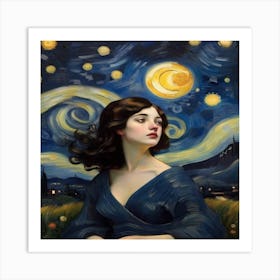 Starry Night Art Print