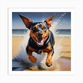 Pinscher Art Print