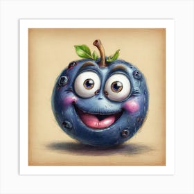 Blueberry 6 Art Print