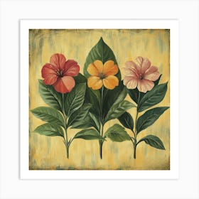 Hibiscus Art 7 Art Print