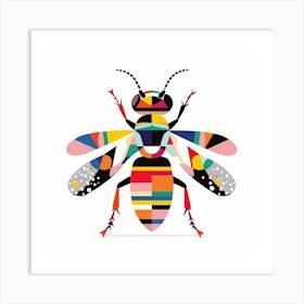 Bee Illustration 1 Art Print