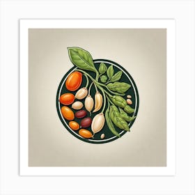 Legumes As A Logo (38) Art Print