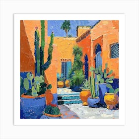 Cactus Garden Art Print