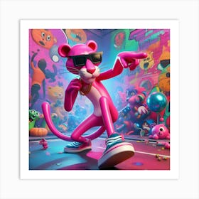 Pink Panther Art Print