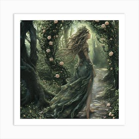 Pathway To Nature Art Print