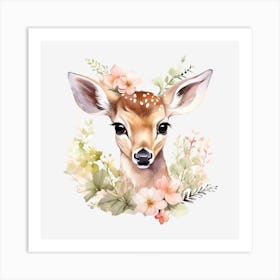 Cute Fawn 7 Art Print