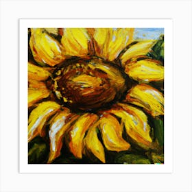 Sunflower 1 Art Print