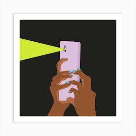 Phone Art Print