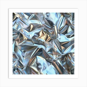 Metallic Foil Background 8 Art Print