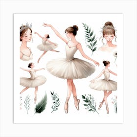 Ballet 3 Art Print