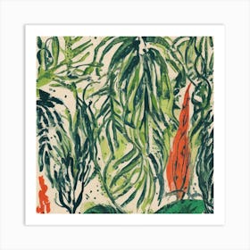 Garden Of Plants Art Print