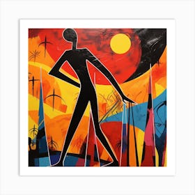 African Man Art Print