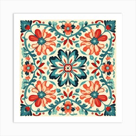 Floral Pattern Art Print