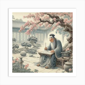 Chinese Art 491 Art Print