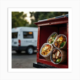 Food Truck Art Print