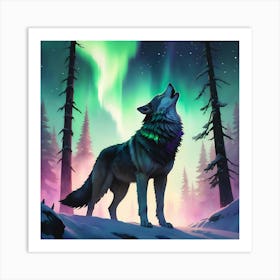 Northern Lights Art Print