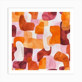 Abstract Shapes 10 Art Print