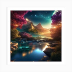 Dreamscape 6 Art Print