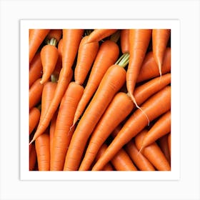 Carrots 20 Art Print