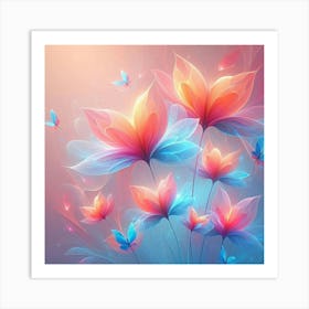 The delicate petals 3 Art Print