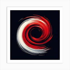 Abstract Swirl Art Print