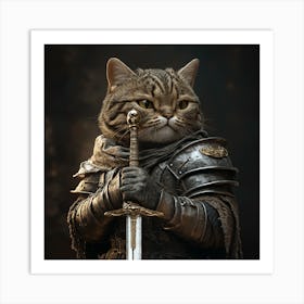 Game Of Thrones Cat 1 Art Print