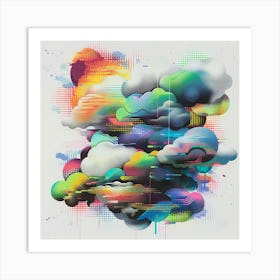 Cloudy Day Art Print