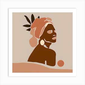 Portrait Of A Woman 3 Art Print