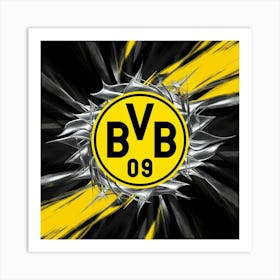 Borussia Dortmund Logo Wall Art 49 Art Print