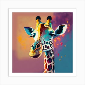 Giraffe No.2 Art Print