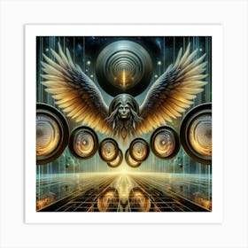 Angel Of Sound Art Print