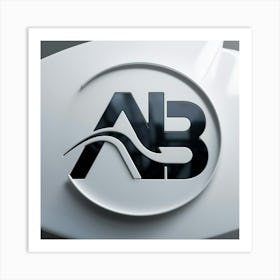 Ab Logo 4 Art Print