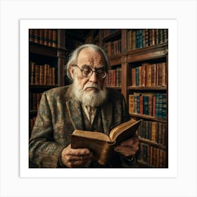 The Librarian 52 Art Print