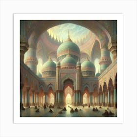 Islamic Mosque 2 Art Print