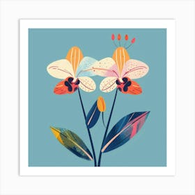 Orchids 6 Art Print