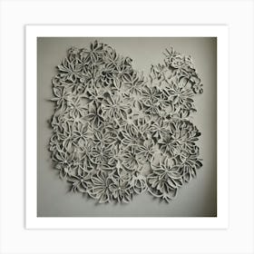 Flower Wall Art 1 Art Print