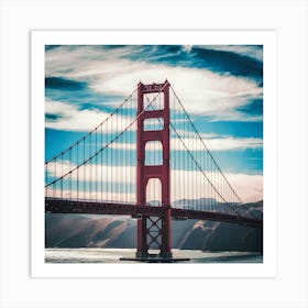 Golden Gate Bridge Art Print