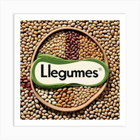 Legumes As A Logo (66) Art Print