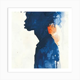 Portrait Of A Woman 45 Art Print