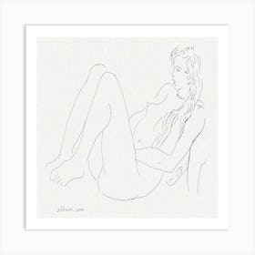 Nude Woman 3 Art Print