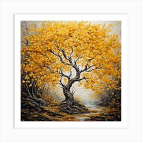 Autumn Tree Art Print