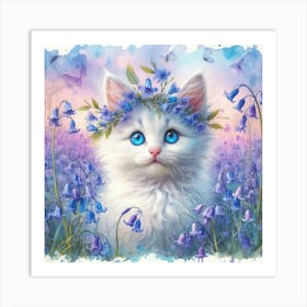 Bluebells 3 Art Print