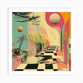 Psychedelic Painting Art Print