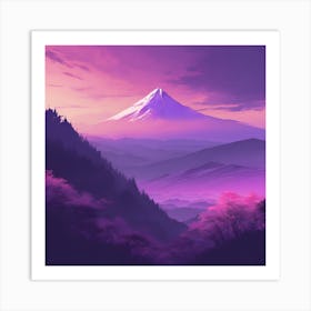 The Mountain's Majesty Art Print