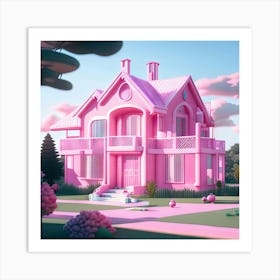 Barbie Dream House (305) Art Print