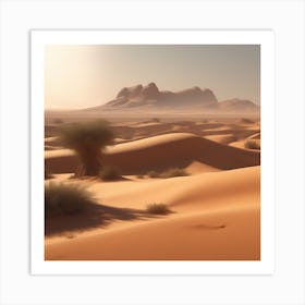 Sahara Desert 149 Art Print